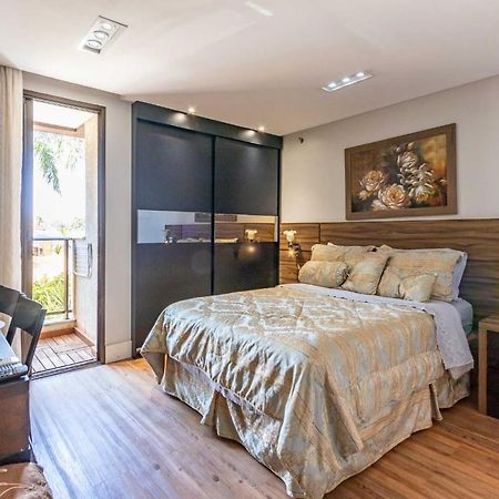 Flat No Life Com Espetacular Vista Do Lago บราซิเลีย ภายนอก รูปภาพ
