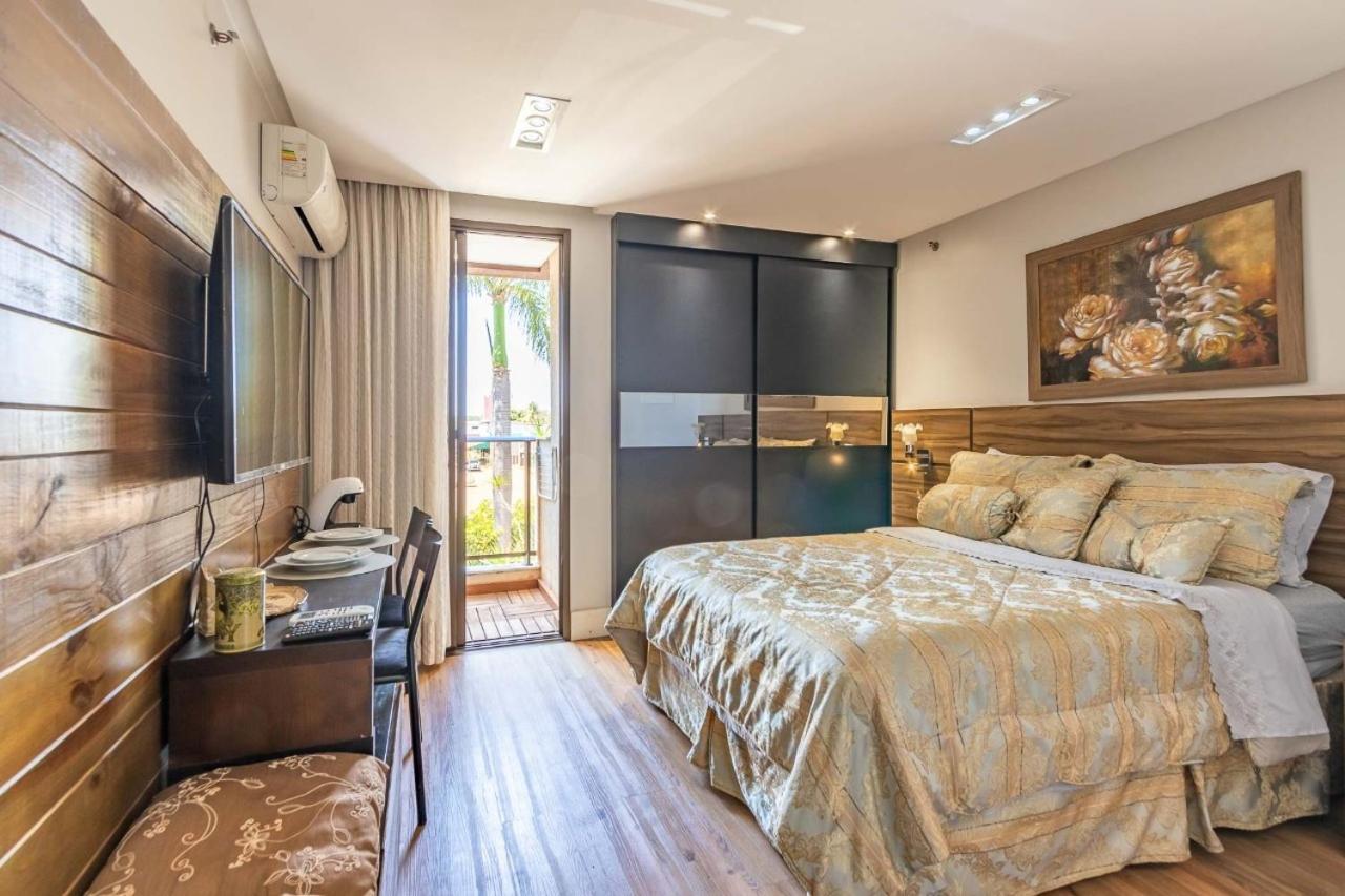 Flat No Life Com Espetacular Vista Do Lago บราซิเลีย ภายนอก รูปภาพ