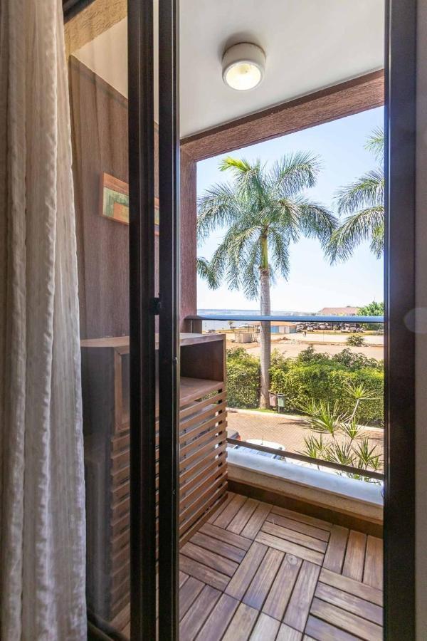 Flat No Life Com Espetacular Vista Do Lago บราซิเลีย ภายนอก รูปภาพ